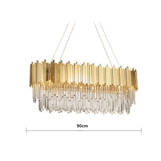 Queen Elizabeth Chandelier Premium Modern  Scandinavian Wooden Accent Light