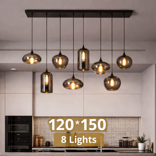 Freya Glass Chandelier