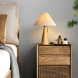 Welma Retro Wooden Lamp Artistic Modern  Contemporary Crystal Statement Fixture