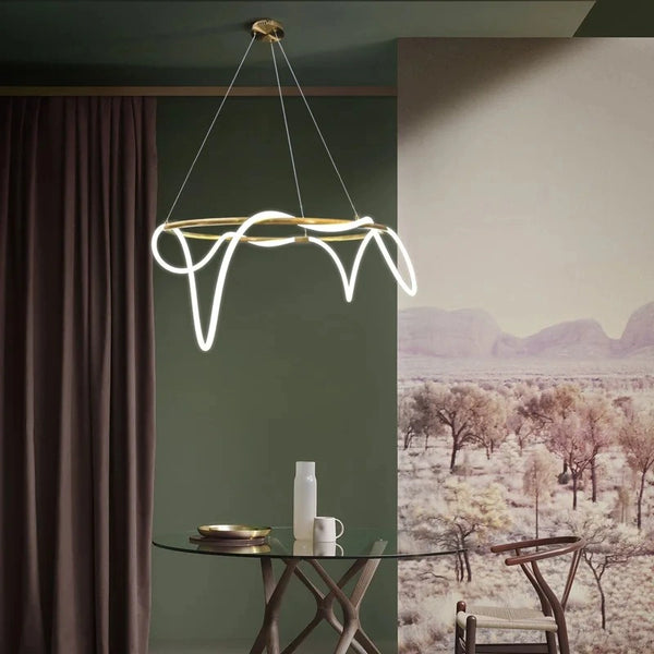 Soraya Swirl Lamp Collection