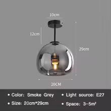 Orion Globe Wall Lamp