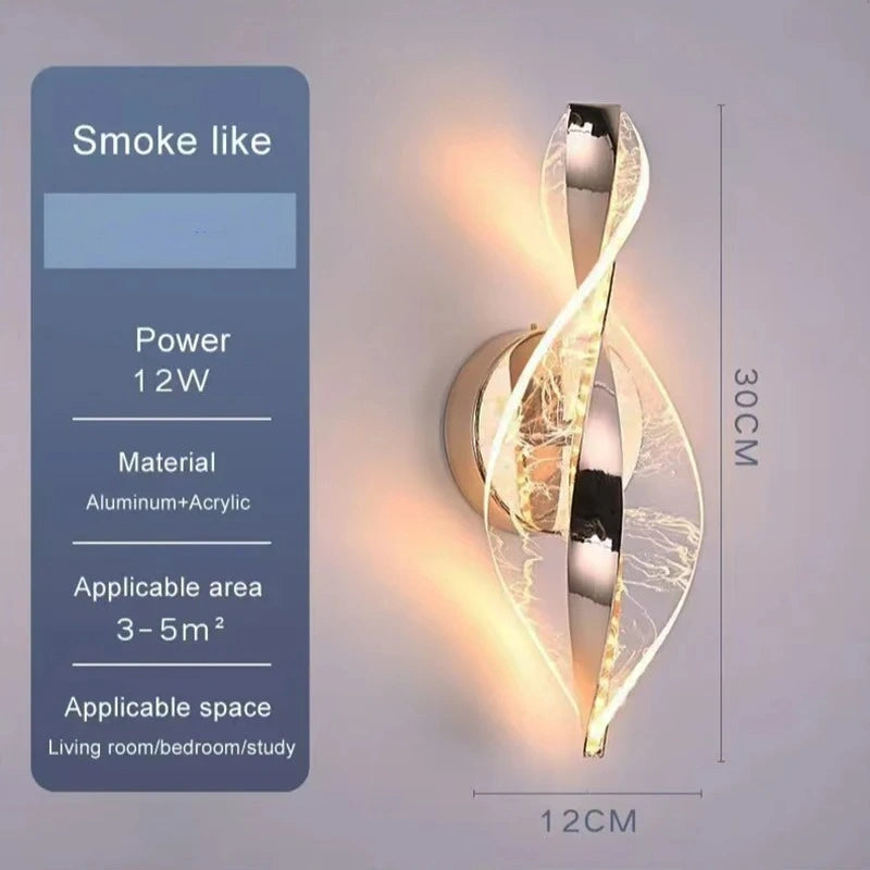 Zynella Nordic Modern LED Wall Lamp