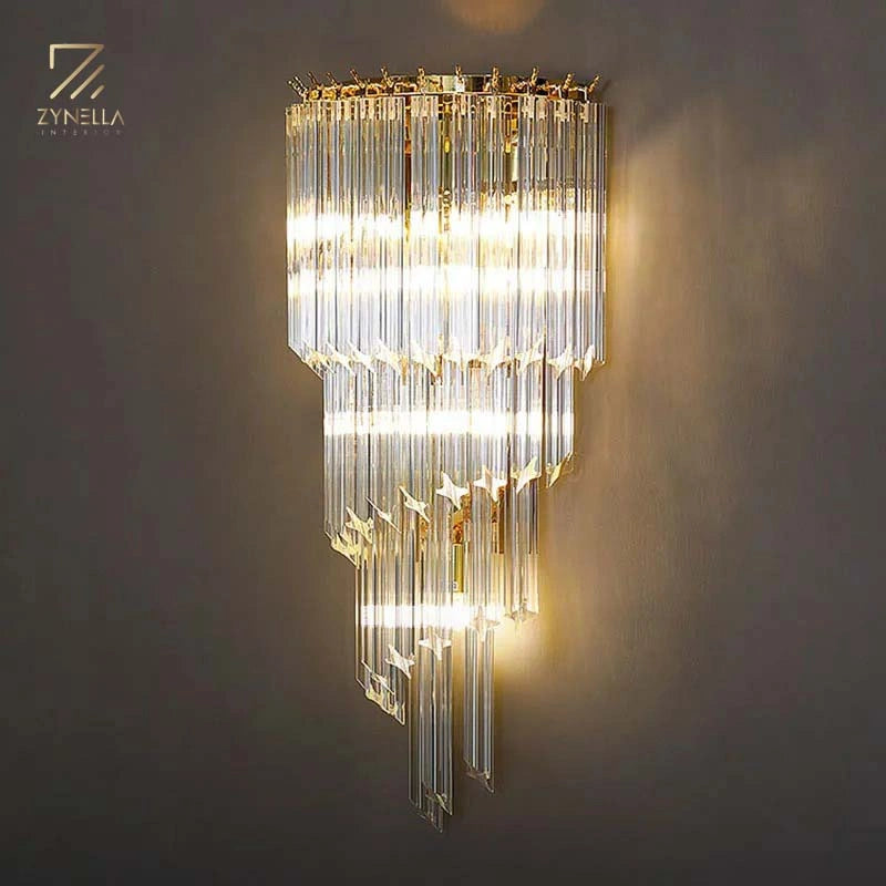 Ashbourne Crystal Wall Lamp