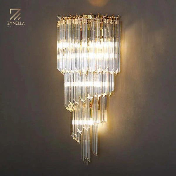 Ashbourne Crystal Wall Lamp