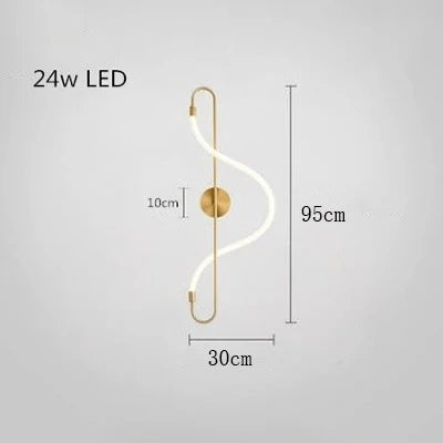 Soraya Swirl Lamp Collection