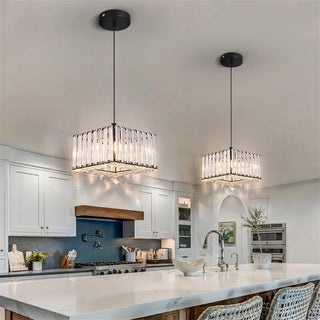 Havana Crystal Pendants Modern  Ornate Antique Finish Fixture