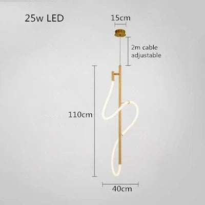 Soraya Swirl Lamp Collection