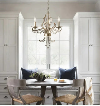 Opulent Bloom Crystal Chandelier Luxurious Modern  Minimalist Round Flush Mount