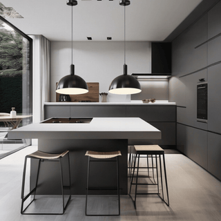 Zynella Brass Pendant Light Modern  Elegant Teardrop LED Pendant
