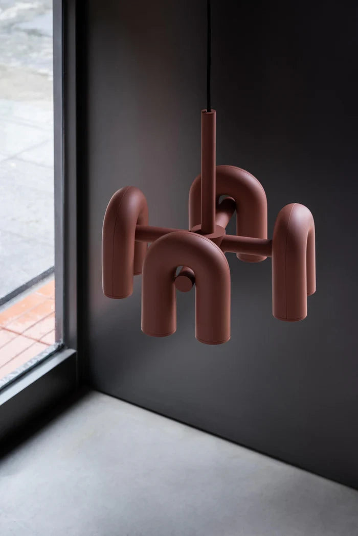 Zynella Nordic Macarone U-Shaped LED Chandelier