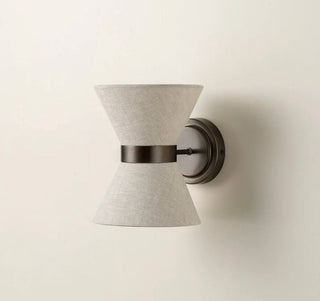 Wabi Sabi Fabric Shade Stylish Modern  Luxury Gold Frame Light Fitting