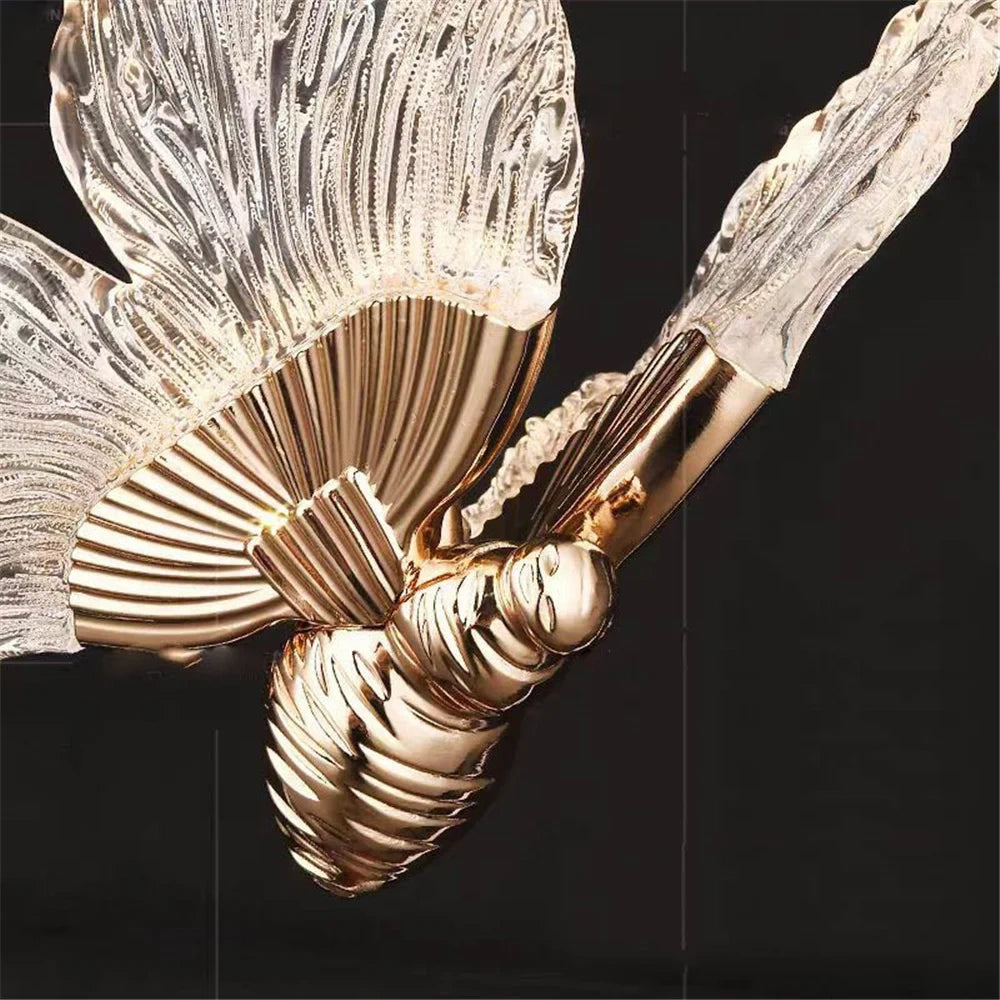 Zynella Modern Acrylic Butterfly LED Pendant Light