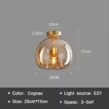 Orion Globe Wall Lamp