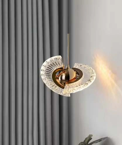 Zynella Mini Acrylic LED Pendant Chandelier