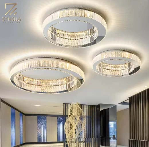 Royal Ashen Crystal Chandelier