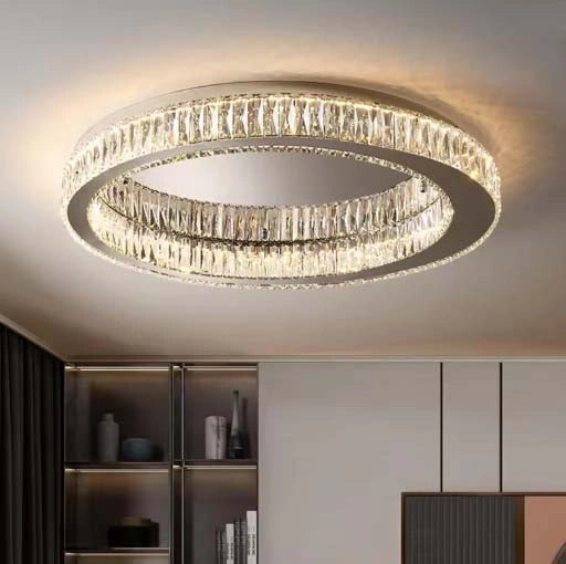 Royal Ashen Crystal Chandelier