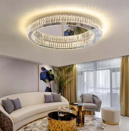 Royal Ashen Crystal Chandelier