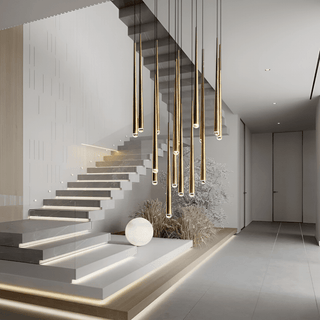 Jules Modern Pendant Modern  Contemporary Crystal Statement Fixture