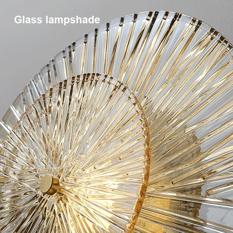 Zynella Glass Post-Modern Wall Light