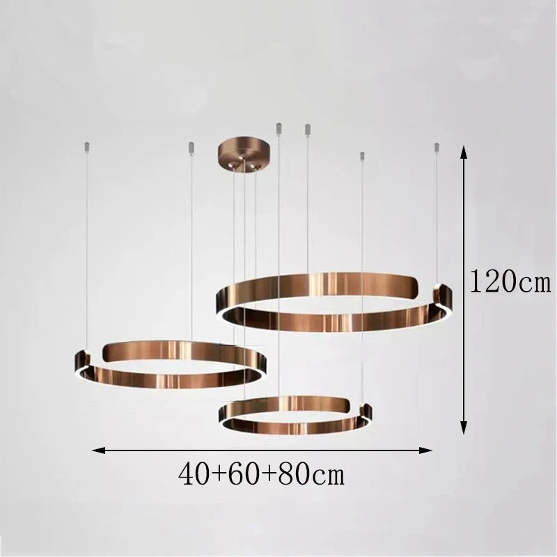 Regal Empire Ring Chandelier