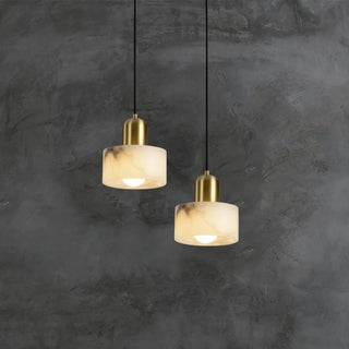 Nuvira Cloud Stone Pendant Modern  Contemporary Crystal Statement Fixture