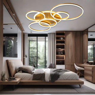 The Ripple Lamp Luxurious Modern  Vintage Brass Accent Lighting