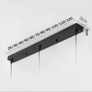 Customised Ceiling Plates Modern  Art Deco Inspired Illumination