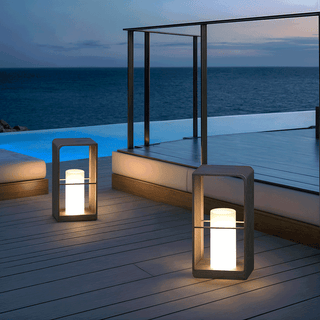 Irene Garden Lamp Modern  Luxury Marble Base Table Lamp