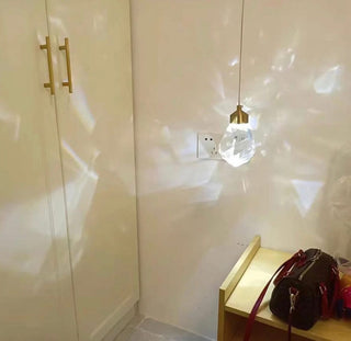 Elodie Crystal Chandelier Modern  Sculptural Spiral LED Fixture