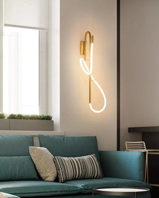 Soran Swirl Lamp Collection Opulent Modern  Sculptural Spiral LED Fixture