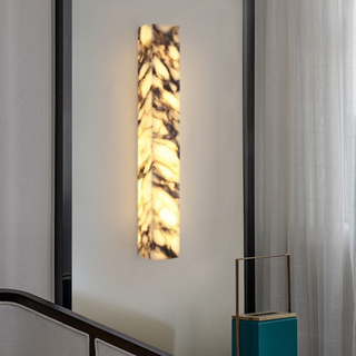 Mira Marble Minimalist Wall Light Modern  Art Deco Inspired Illumination