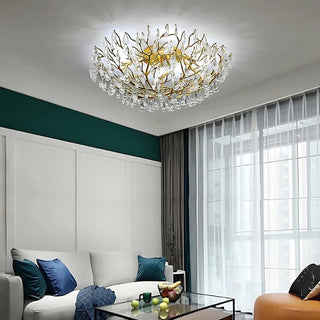 Selina Crystal Ceiling Lamp Luxurious Modern  Rustic Industrial Hanging Lamp