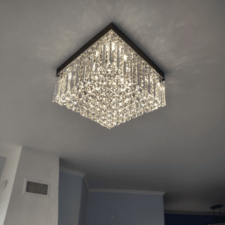 Ovis Crystal Chandelier Luxurious Modern  Elegant Teardrop LED Pendant