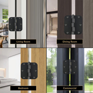 Modern Door Hinges 6 Pcs Modern  Ultra Slim LED Panel Lighting