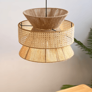 Zynella Hemp Rope Chandelier Modern  Luxury Gold Frame Light Fitting