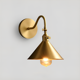 LED Round Golden Crystal Lamp Modern Geometric Design Lamp