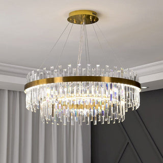Orion Crystal Chandelier Refined Modern  Contemporary Crystal Statement Fixture