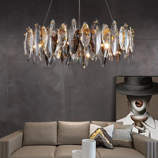 Riley Luxury Chandelier Collection Modern  Luxury Gold Frame Light Fitting