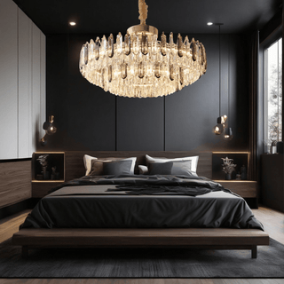 Royal Adana Collection Chic Modern  Bohemian Rattan Woven Pendant