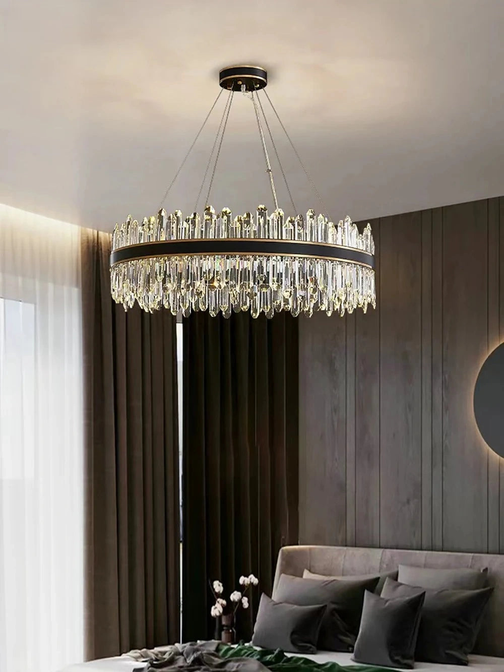 Zynella Luxury American Crystal Pendant Light