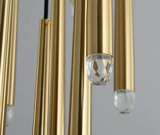 Jules Modern Pendant Modern  Contemporary Crystal Statement Fixture