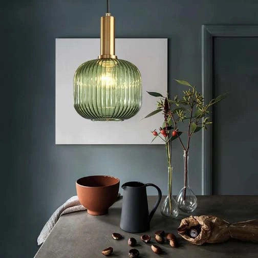 Liora Fluted Glow Pendant