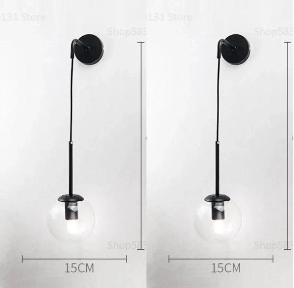 Eclipse Glass Wall Lamp