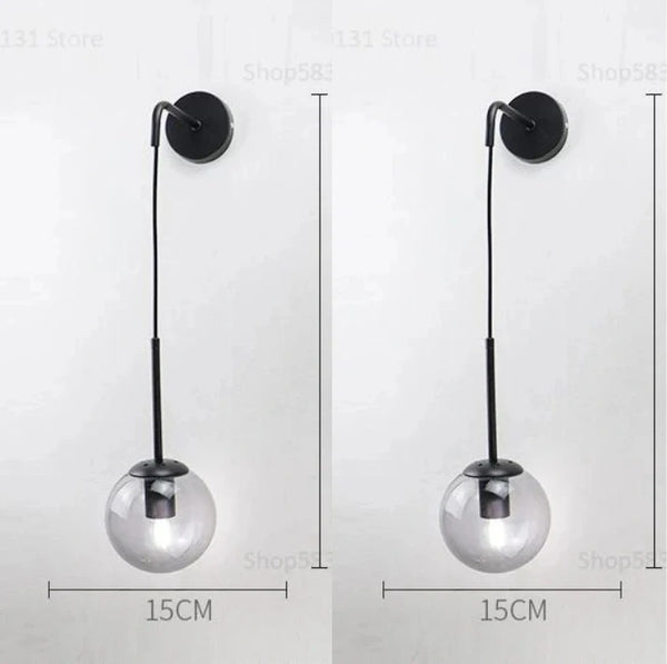 Eclipse Glass Wall Lamp