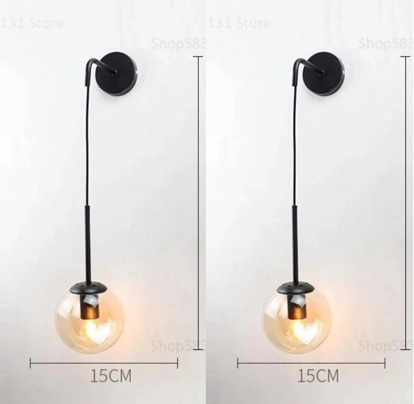 Eclipse Glass Wall Lamp