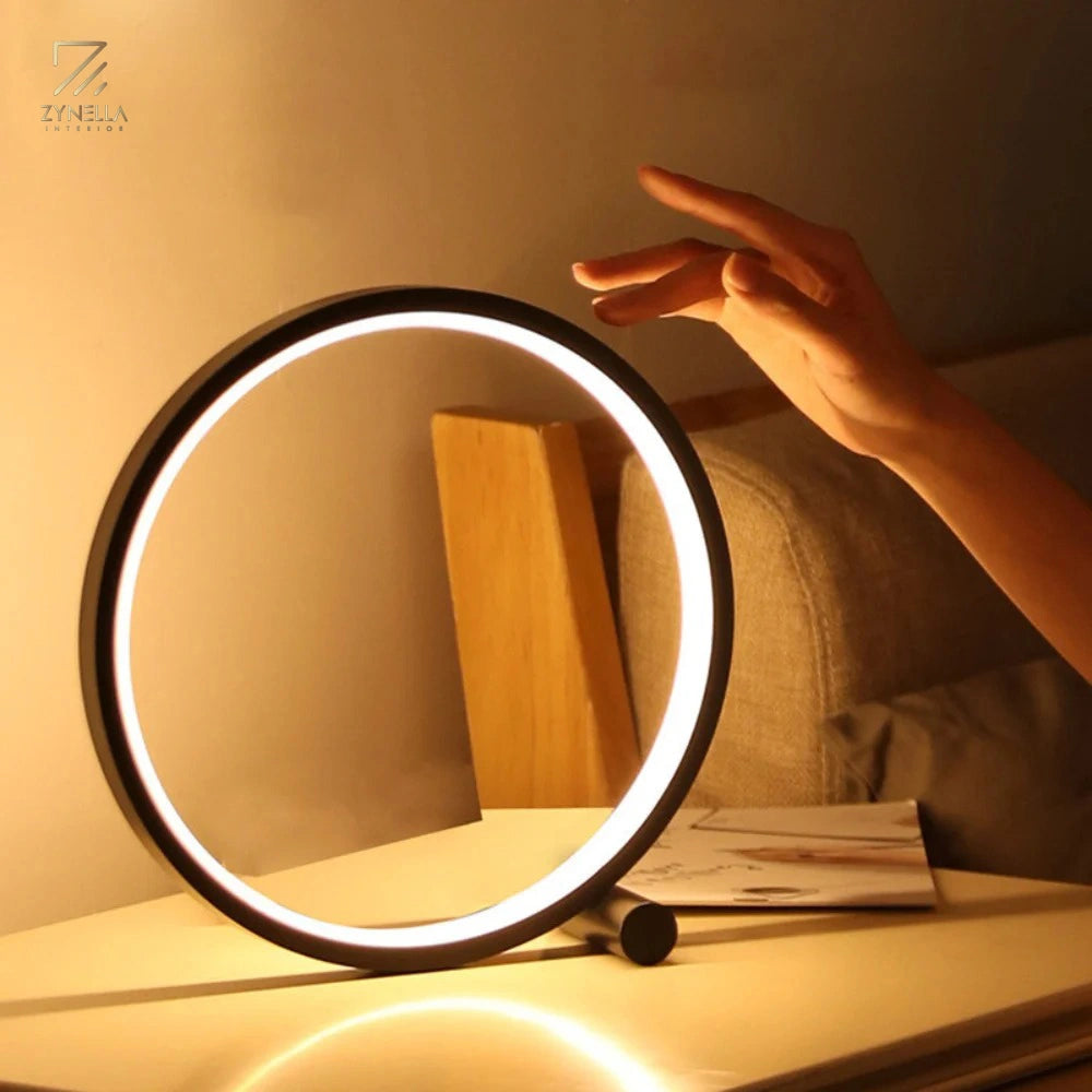 Zynella Circle LED Touch Sensitive Lamp