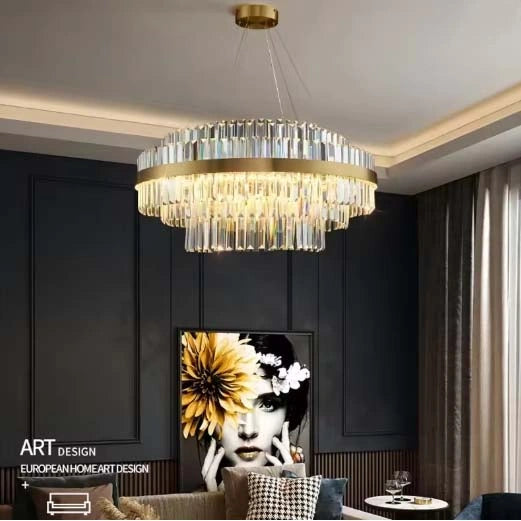 Orion Modern Crystal Chandelier