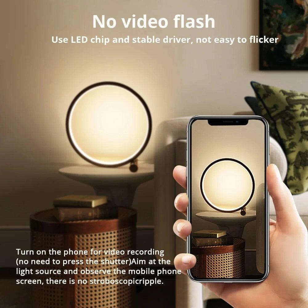 Zynella Circle LED Touch Sensitive Lamp