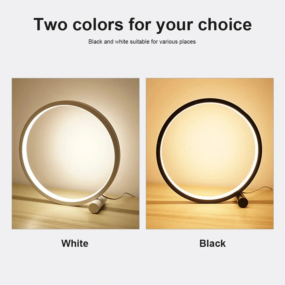 Zynella Circle LED Touch Sensitive Lamp
