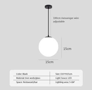 Rumah Pendant Lights Refined Modern  Rustic Industrial Hanging Lamp